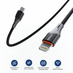 SAULT POWER CHARGING CABLE – TURBO BLAZE BRAIDED CABLE