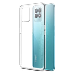 Back Cover For OPPO REALME NARZO 50, Ultra Hybrid Clear Camera Protection, TPU Case, Shockproof (Multicolor As Per Availability)