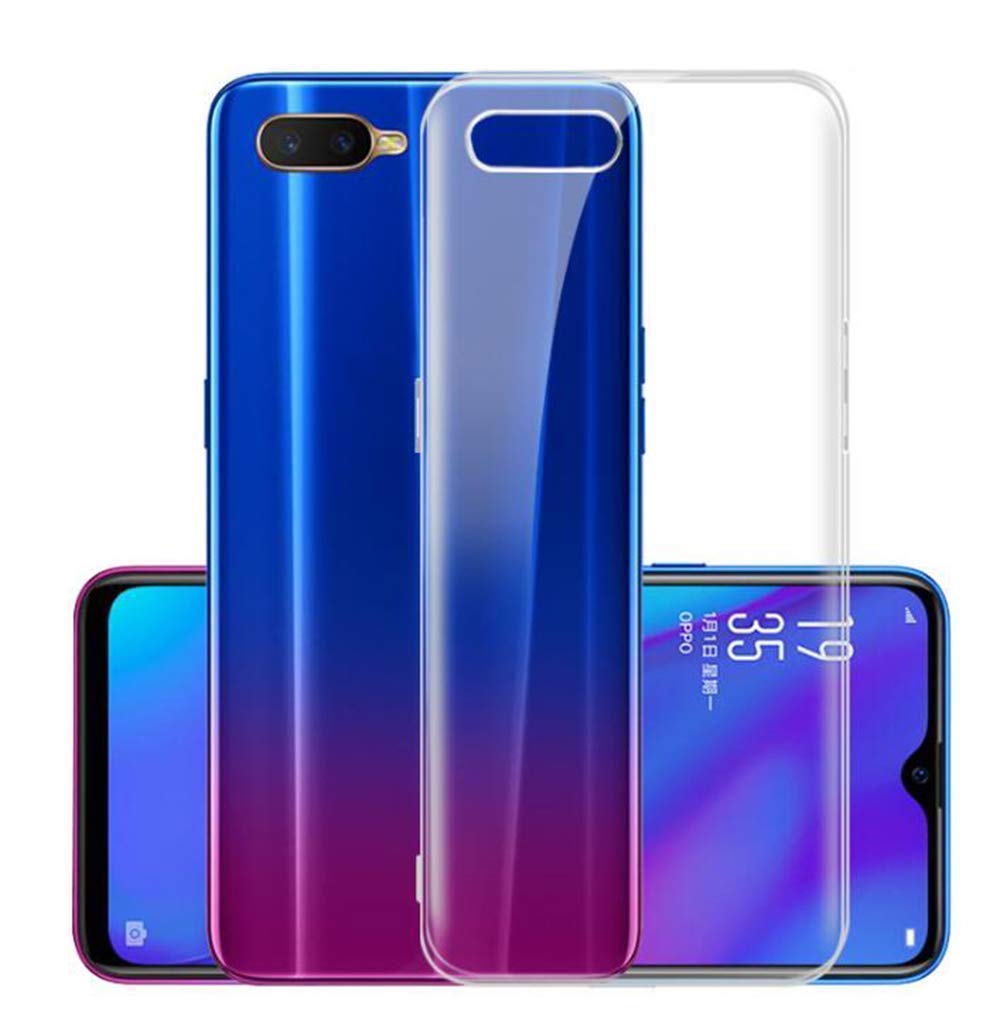 Back Cover For OPPO K1, Ultra Hybrid Clear Camera Protection, TPU Case, Shockproof (Multicolor As Per Availability)