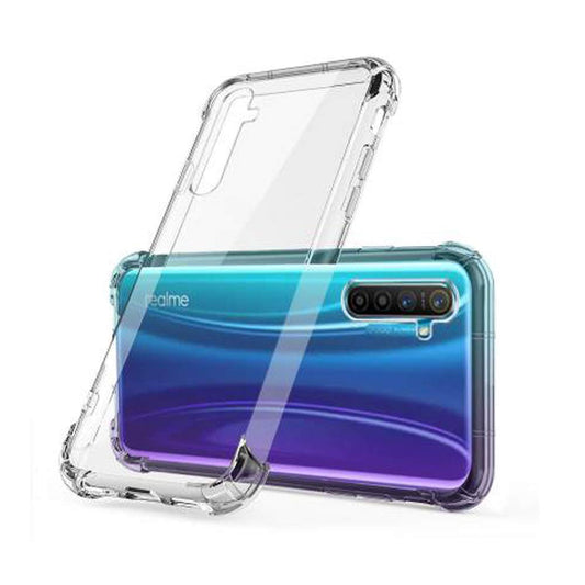 Back Cover For Oppo Realme Xt, Ultra Hybrid Clear Camera Protection, TPU Case, Shockproof (Multicolor As Per Availability)