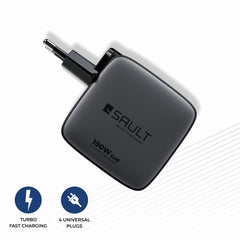 SAULT POWERCHARGE  – 100W GaN ADAPTER