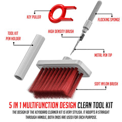 Keyboard Cleaning Kit - Keyboard cleaner set, laptop cleaning kit