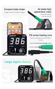 Mechanic A210 Intelligent LED Digital Display Desktop Temperature Control Soldering Station