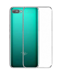 Back Cover For ITEL A25 PRO, Ultra Hybrid Clear Camera Protection, TPU Case, Shockproof (Multicolor As Per Availability)