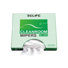 50 Pieces Relief RL-045 Antistatic Fiber Wipe Dustproof Cloth