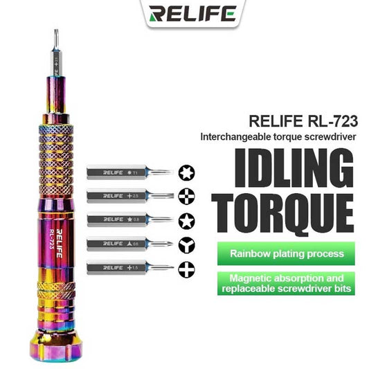 Relife RL-723 Torque Screwdriver 5Bit Set