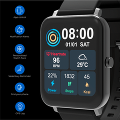 SAULT - REDIAL Bluetooth Calling Smart Watch with 1.69" TFT Display