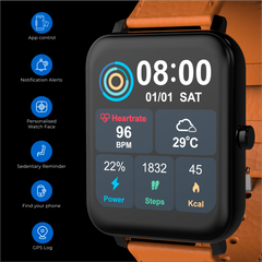 SAULT - REDIAL Bluetooth Calling Smart Watch with 1.69" TFT Display