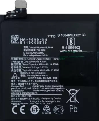 MOBILE BATTERY FOR ONEPLUS 7 PRO - BLP699