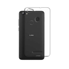 Back Cover For LAVA Z81, Ultra Hybrid Clear Camera Protection, TPU Case, Shockproof (Multicolor As Per Availability)