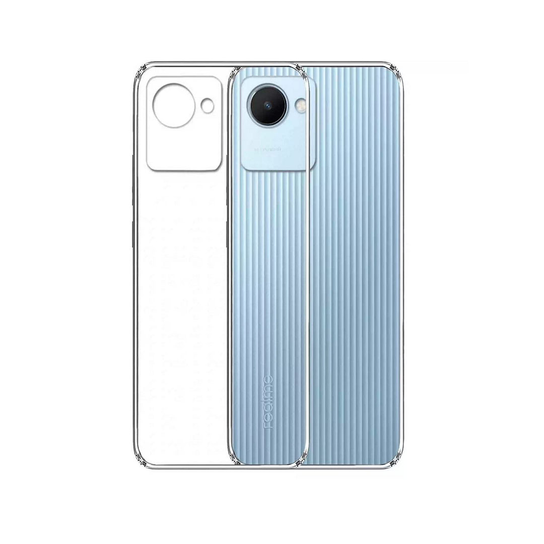 Back Cover For Oppo Realme C30, Ultra Hybrid Clear Camera Protection, TPU Case, Shockproof (Multicolor As Per Availability)