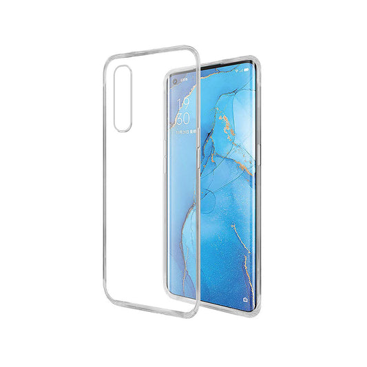 Back Cover For Oppo Reno 3 Pro, Ultra Hybrid Clear Camera Protection, TPU Case, Shockproof (Multicolor As Per Availability)