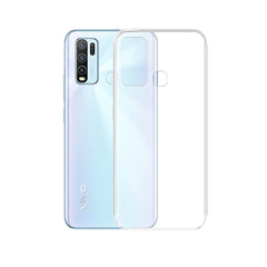 Back Cover For Vivo Y50, Ultra Hybrid Clear Camera Protection, TPU Case, Shockproof (Multicolor As Per Availability)