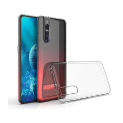 Back Cover For Vivo V15 Pro, Ultra Hybrid Clear Camera Protection, TPU Case, Shockproof (Multicolor As Per Availability)