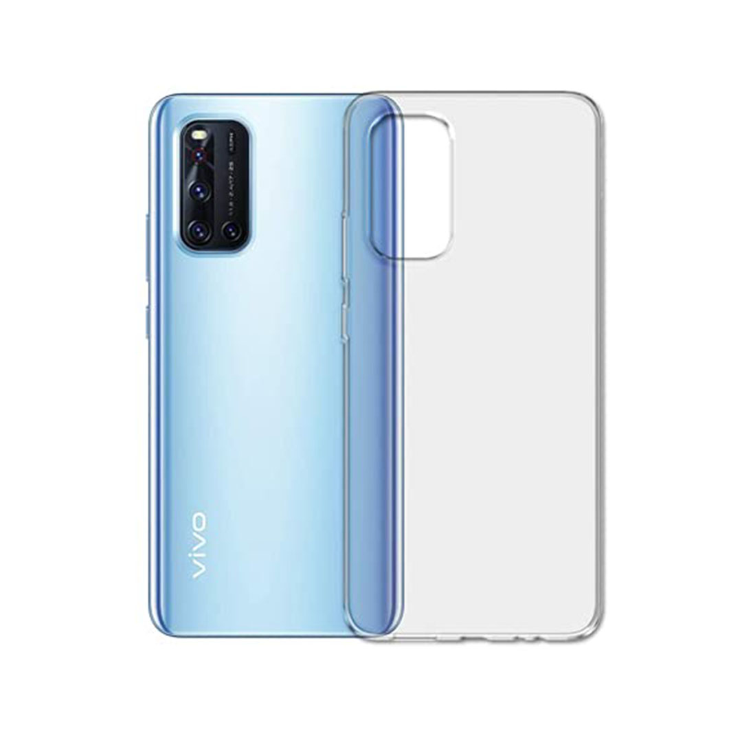 Back Cover For Vivo V19, Ultra Hybrid Clear Camera Protection, TPU Case, Shockproof (Multicolor As Per Availability)