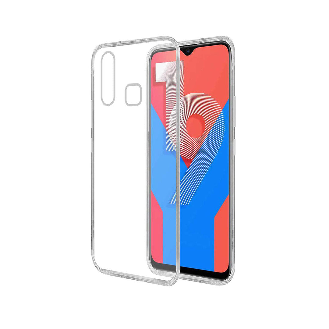 Back Cover For Vivo Y19/U20, Ultra Hybrid Clear Camera Protection, TPU Case, Shockproof (Multicolor As Per Availability)