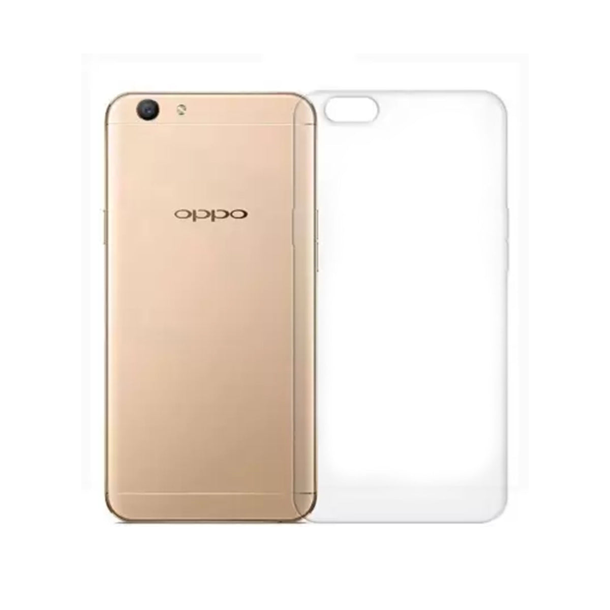 Back Cover For OPPO F3, Ultra Hybrid Clear Camera Protection, TPU Case, Shockproof (Multicolor As Per Availability)