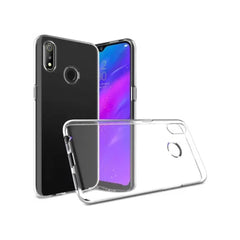 Back Cover For OPPO REALME 3I, Ultra Hybrid Clear Camera Protection, TPU Case, Shockproof (Multicolor As Per Availability)