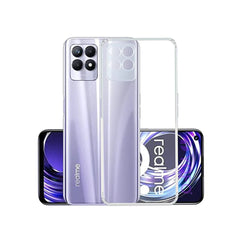 Back Cover For OPPO REALME 8I, Ultra Hybrid Clear Camera Protection, TPU Case, Shockproof (Multicolor As Per Availability)