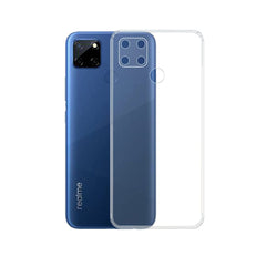 Back Cover For Oppo Realme Narzo 30A, Ultra Hybrid Clear Camera Protection, TPU Case, Shockproof (Multicolor As Per Availability)