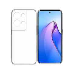 Back Cover For OPPO RENO 8 5G, Ultra Hybrid Clear Camera Protection, TPU Case, Shockproof (Multicolor As Per Availability)