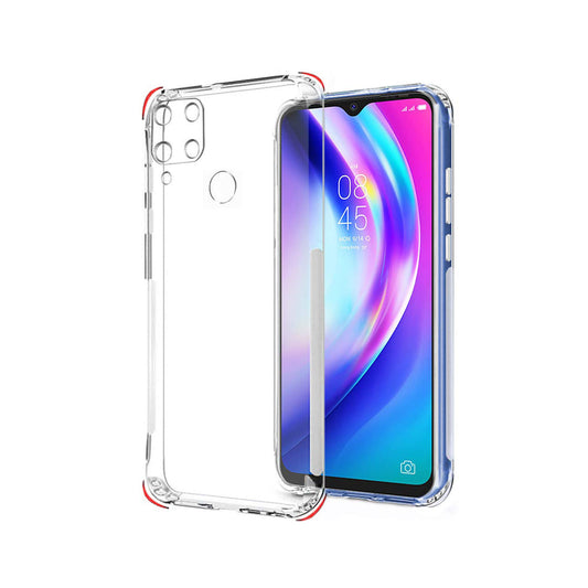 Back Cover For OPPO REALME C25S, Ultra Hybrid Clear Camera Protection, TPU Case, Shockproof (Multicolor As Per Availability)